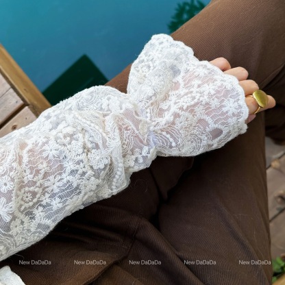 法式蕾絲開衫內 | 夏季襯衫罩衫 | 獨特絕美上衣小衫