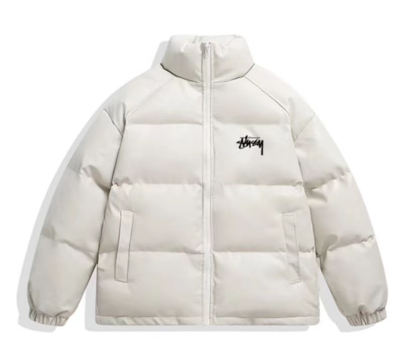 stussy 中綿 ダウンジャケット メンズ レディース あたたかい 冬 お洒落 男女兼用 カジュアル オーバーサイズ