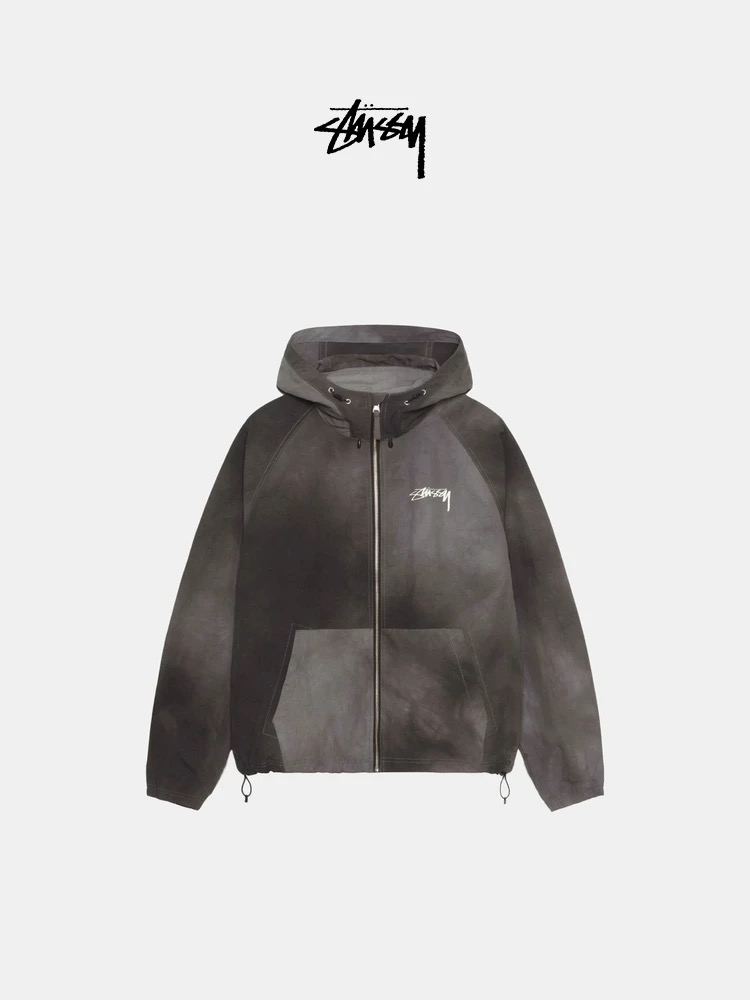 24AW Stussy  Wave Dye Beach Shell 水洗  ジャケット