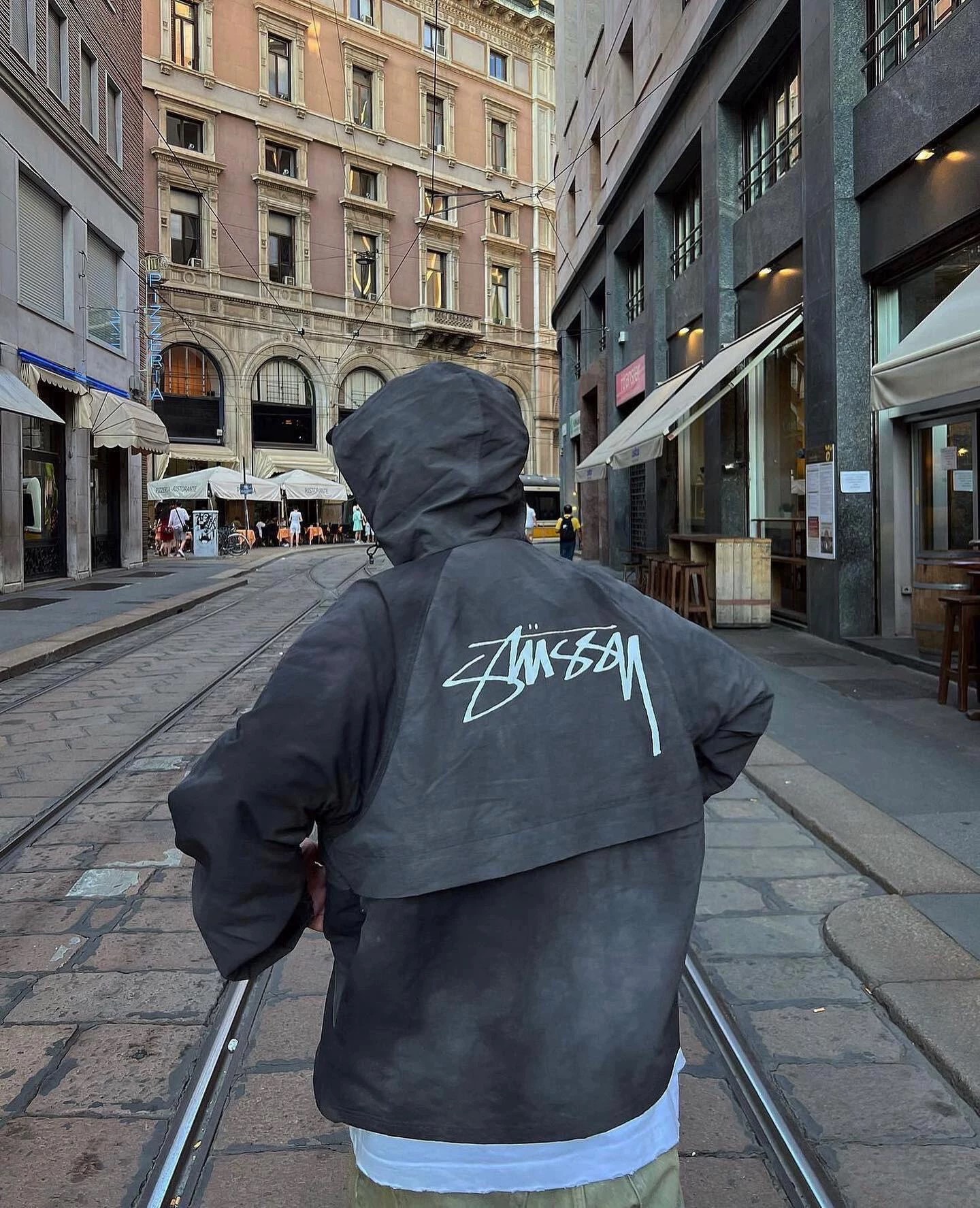 24AW Stussy  Wave Dye Beach Shell 水洗  ジャケット