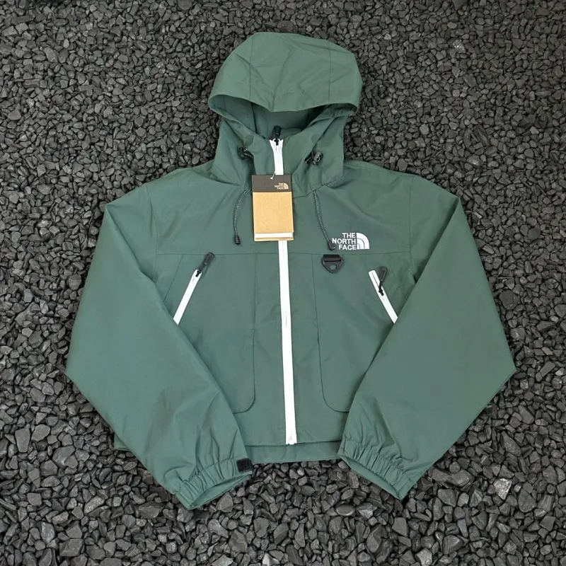 The North Face ザ・ノース・フェイス ショート丈レディースジャケット 春秋 防風 レインコート レディース アウトドアジャケット