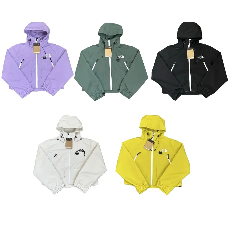 The North Face ザ・ノース・フェイス ショート丈レディースジャケット 春秋 防風 レインコート レディース アウトドアジャケット