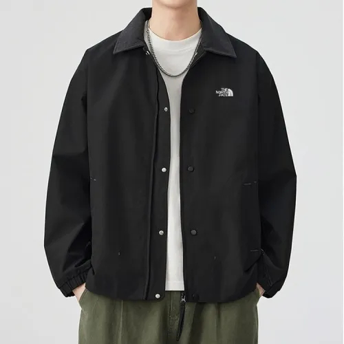 The North Face ザ・ノース・フェイスの新作3色秋スタイルユニセックスコントラストステッチカラーアメリカンレトロラペルデトロイトワークジャケット