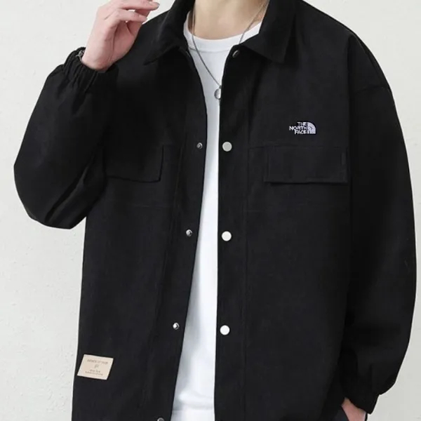 The North Face ザ・ノース・フェイス 秋冬新作 メンズ レディース ユニセックス ハンサム テクスチャード 長袖シャツ 無地 シャツ ジャケット トップス