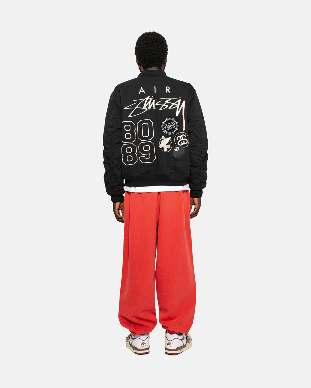 STUSSY×連名リバーシブルキルティングキルティングジャケット