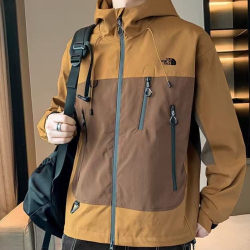 The North Face 秋の新しいスタイルのツートンカップルスタイルのアウトドアジャケットジャケット4色