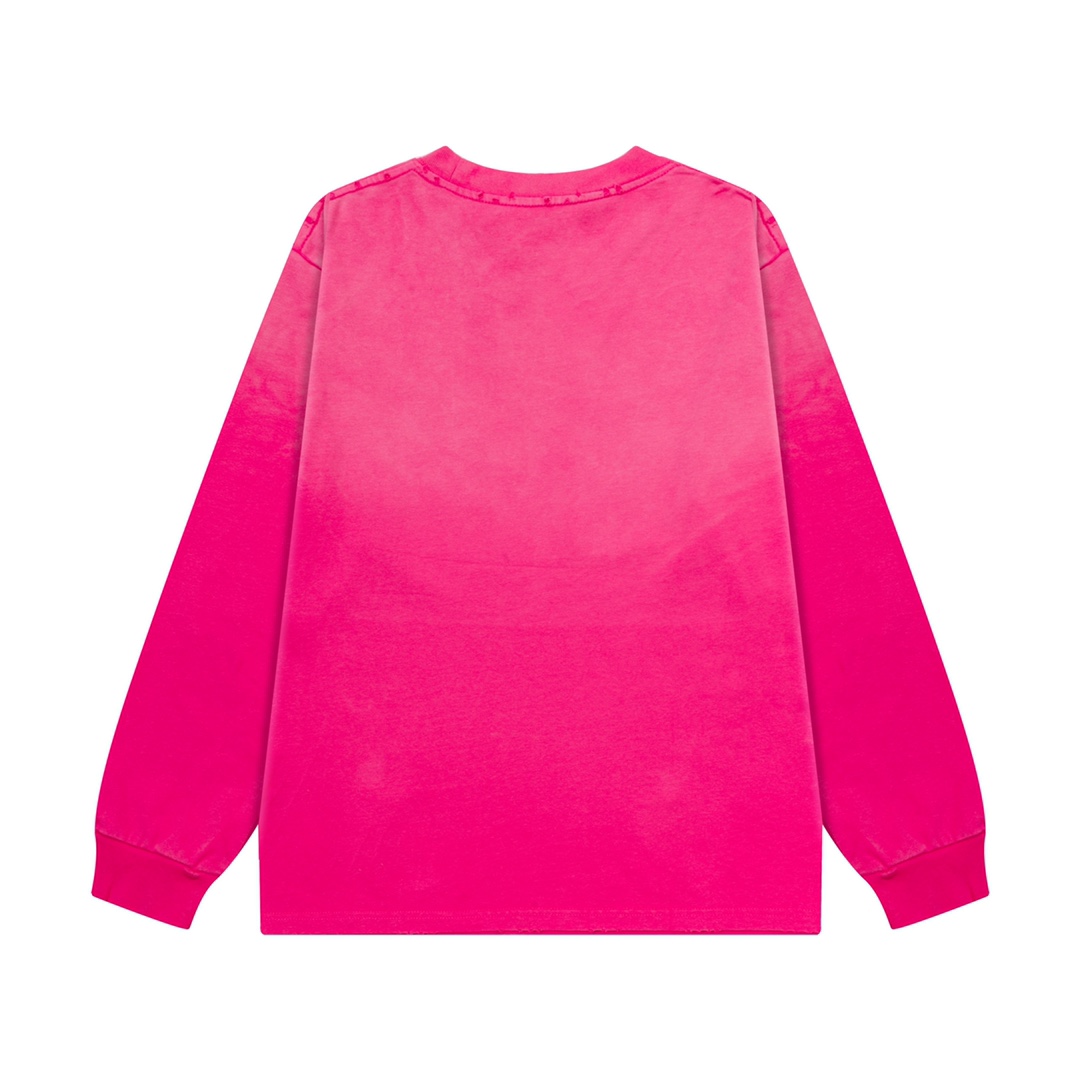 AMI PARIS ハート ロゴ コットン 刺繍 長袖 Tシャツ★人気★