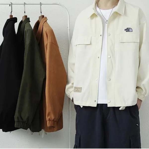 The North Face ザ・ノース・フェイス 秋冬新作 メンズ レディース ユニセックス ハンサム テクスチャード 長袖シャツ 無地 シャツ ジャケット トップス