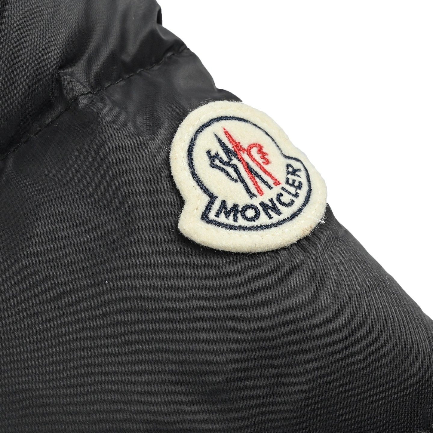 MONCLER モンクレール HERMIFUR 毛領リブ腰ロングダウンジャケット
