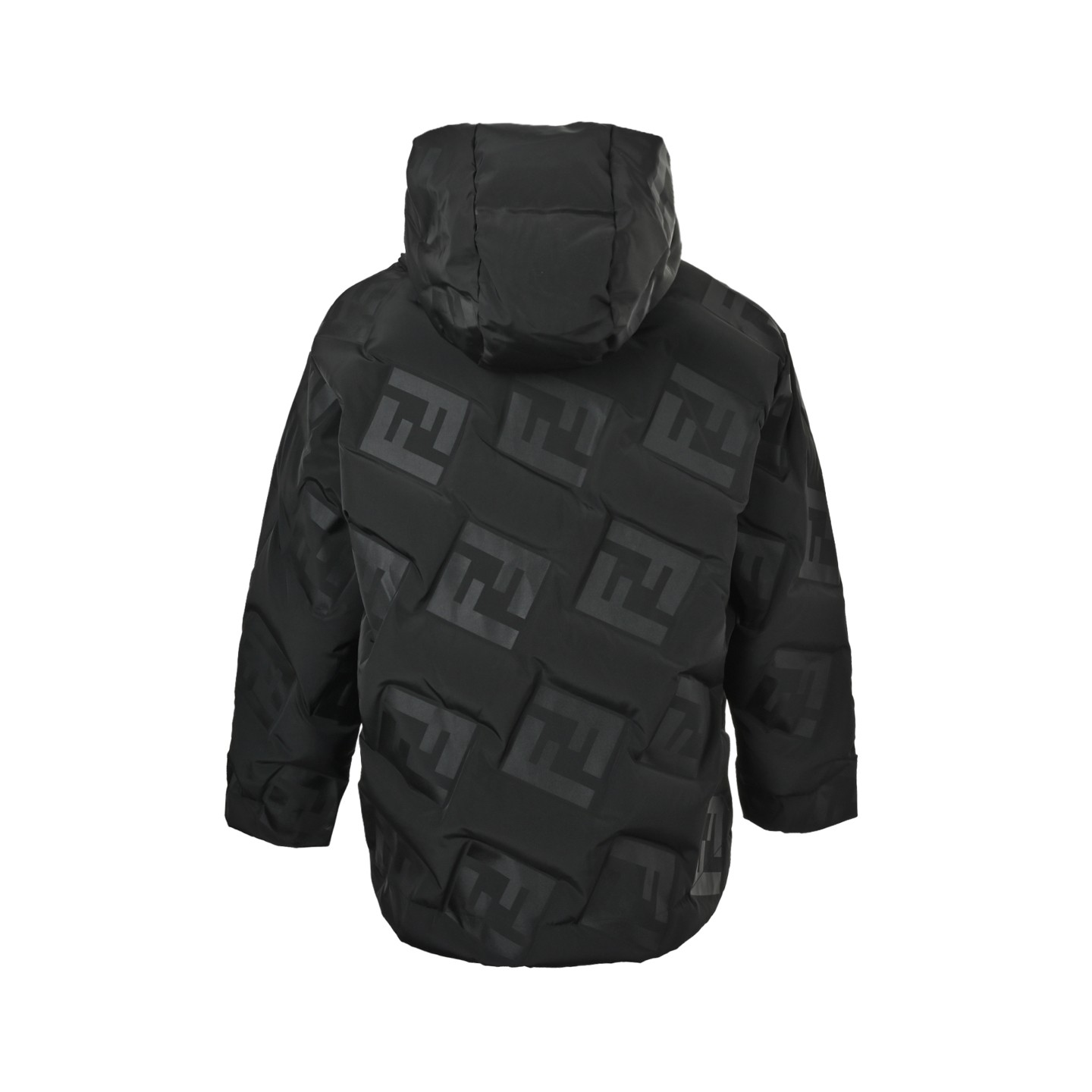 FENDI フェンディ FFプリントナイロンフーデッド ダウンジャケット