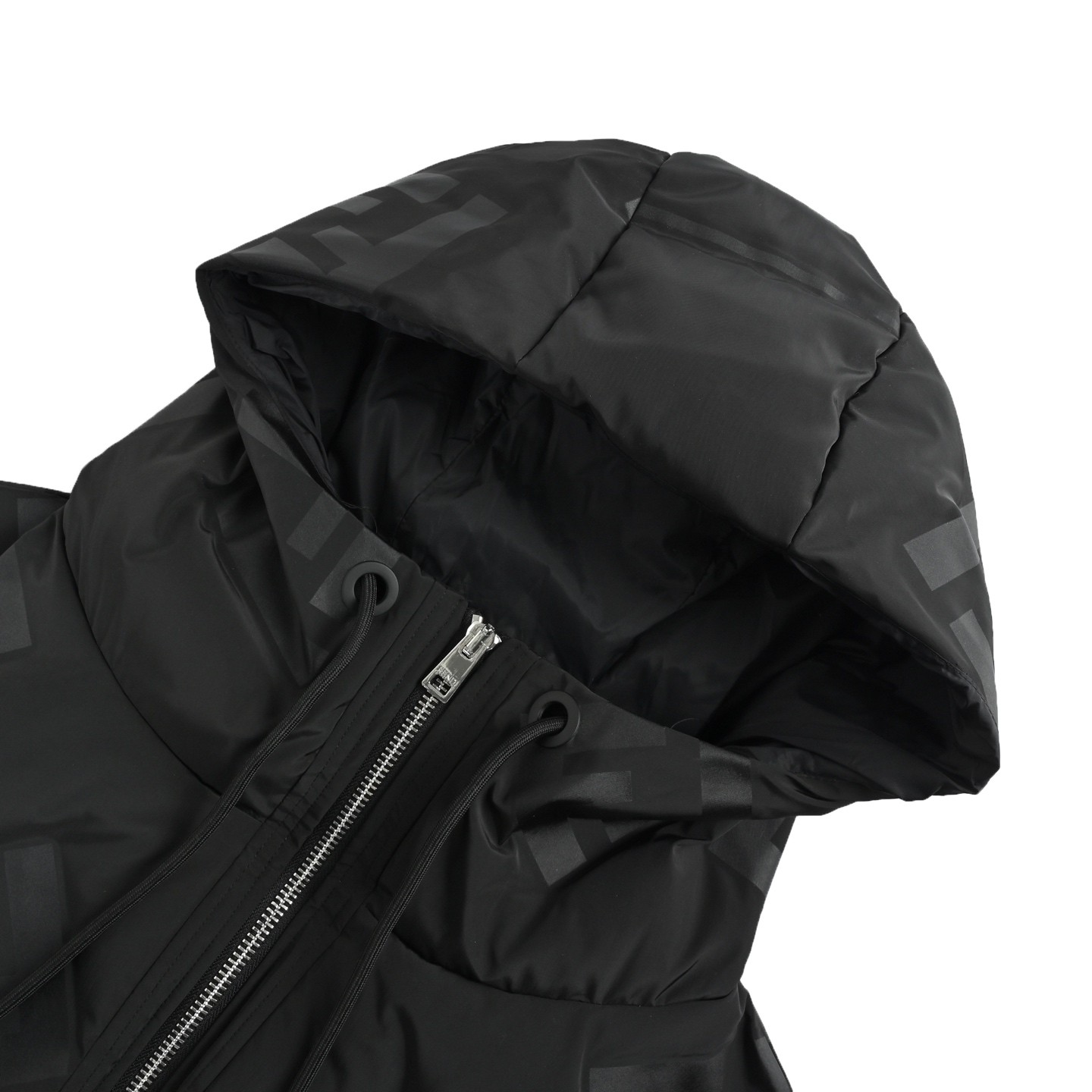 FENDI フェンディ FFプリントナイロンフーデッド ダウンジャケット