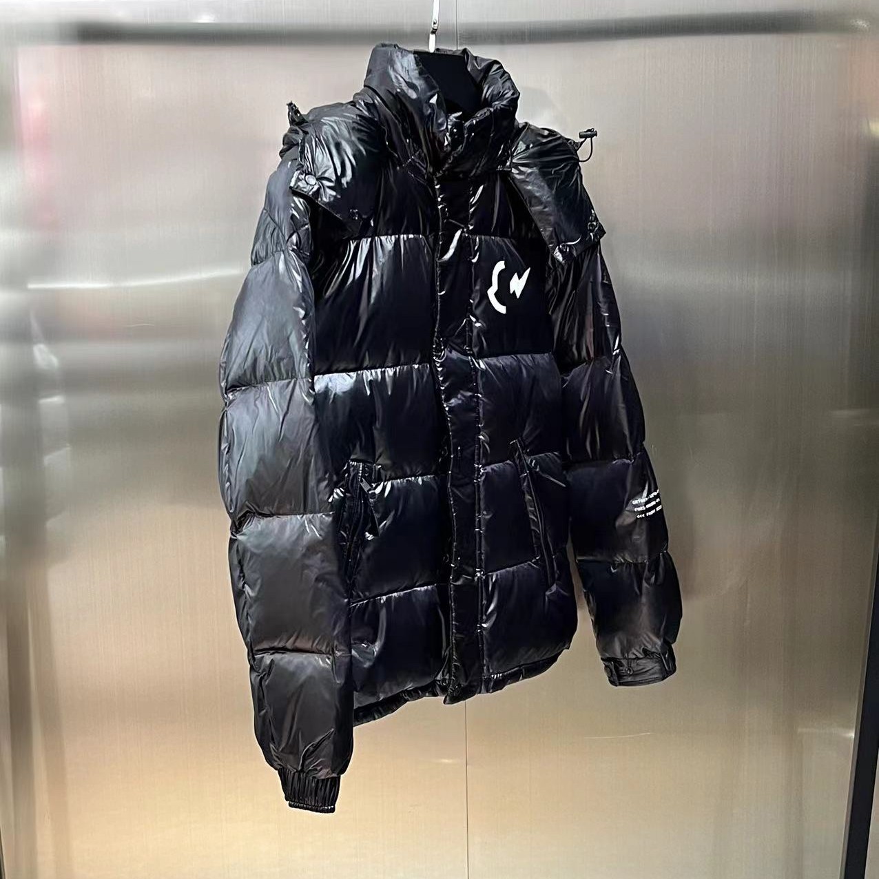 Moncler モンクレール X Fragment フーデッドダウンジャケット KEIDH ブラック
