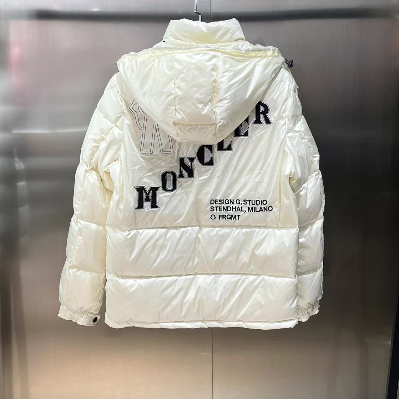 Moncler モンクレール X Fragment フーデッドダウンジャケット KEIDH ブラック