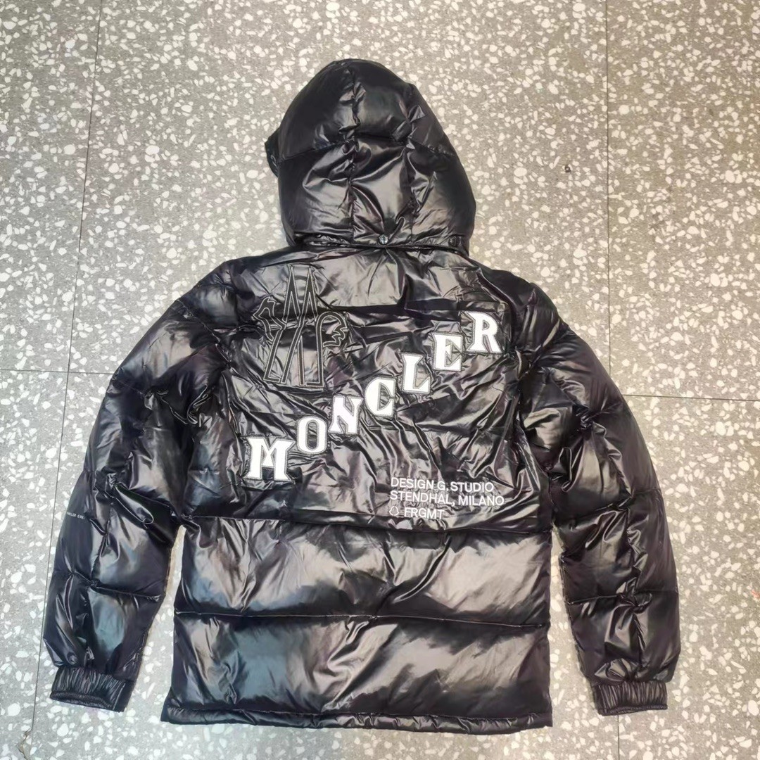Moncler モンクレール X Fragment フーデッドダウンジャケット KEIDH ブラック