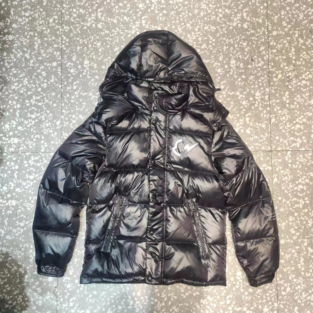 Moncler モンクレール X Fragment フーデッドダウンジャケット KEIDH ブラック