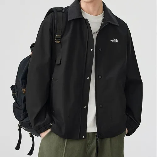 The North Face ザ・ノース・フェイスの新作3色秋スタイルユニセックスコントラストステッチカラーアメリカンレトロラペルデトロイトワークジャケット