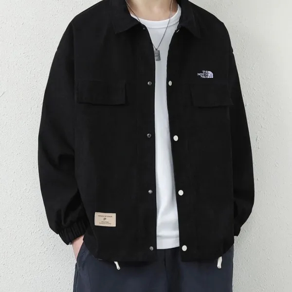 The North Face ザ・ノース・フェイス 秋冬新作 メンズ レディース ユニセックス ハンサム テクスチャード 長袖シャツ 無地 シャツ ジャケット トップス