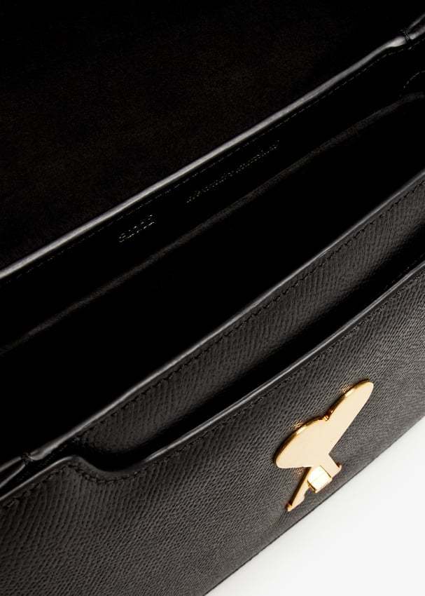 AMI PARIS ハンドバッグ ミニ バッグ グレインレザー バッグ