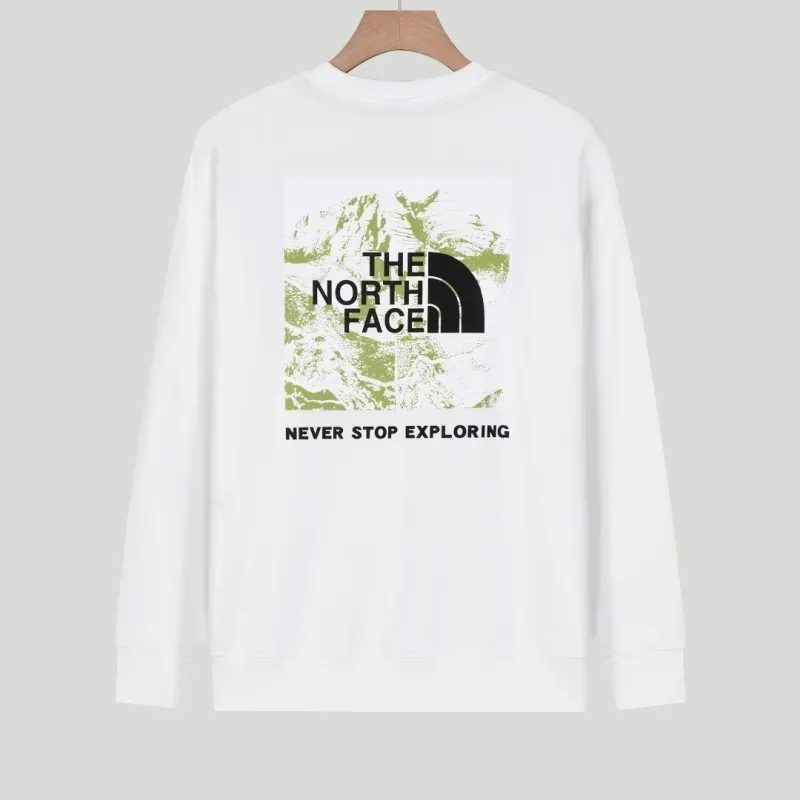 The North Face ザ・ノース・フェイスの無地クルーネックスウェットシャツ秋冬新作ベーシックオールマッチ