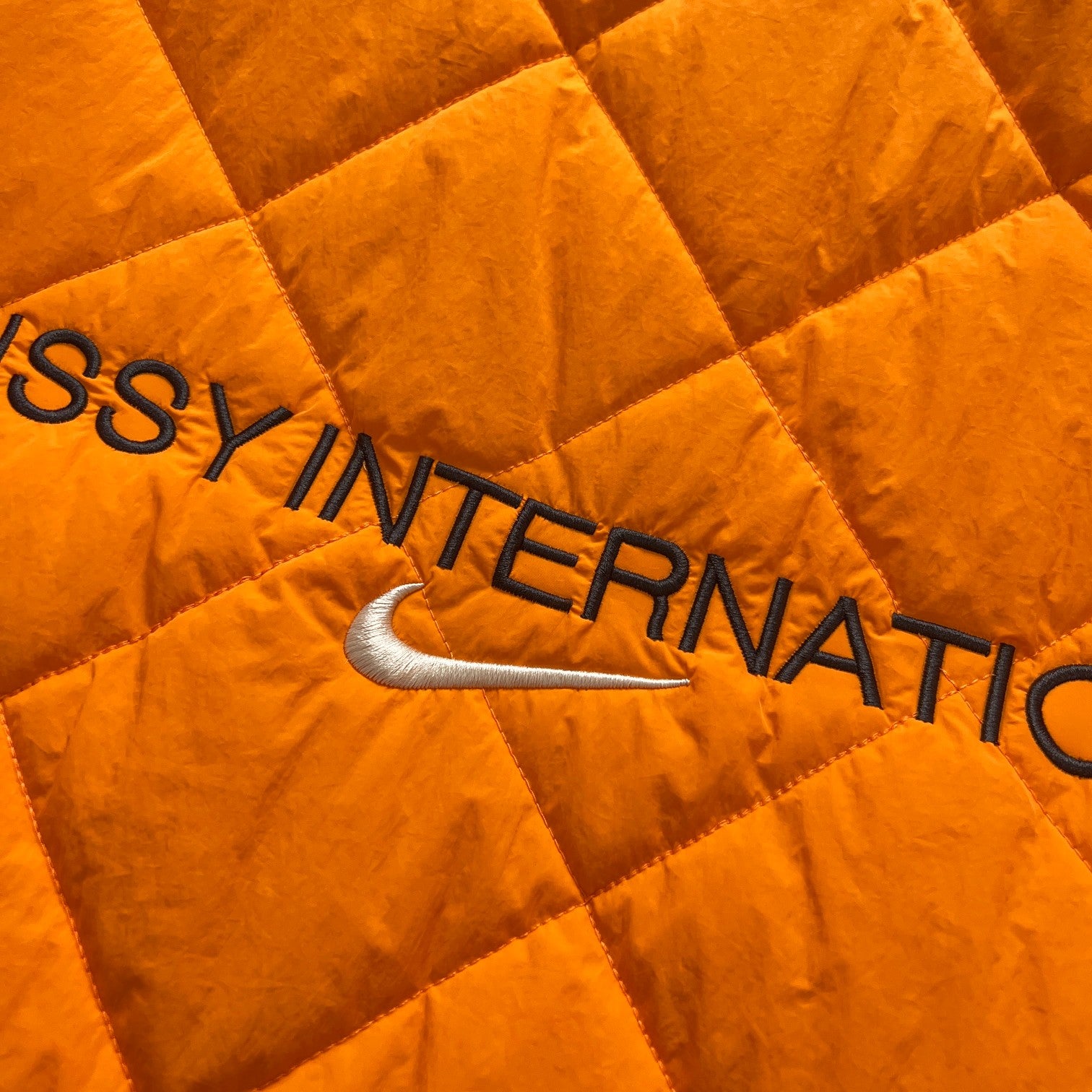 STUSSY×連名リバーシブルキルティングキルティングジャケット