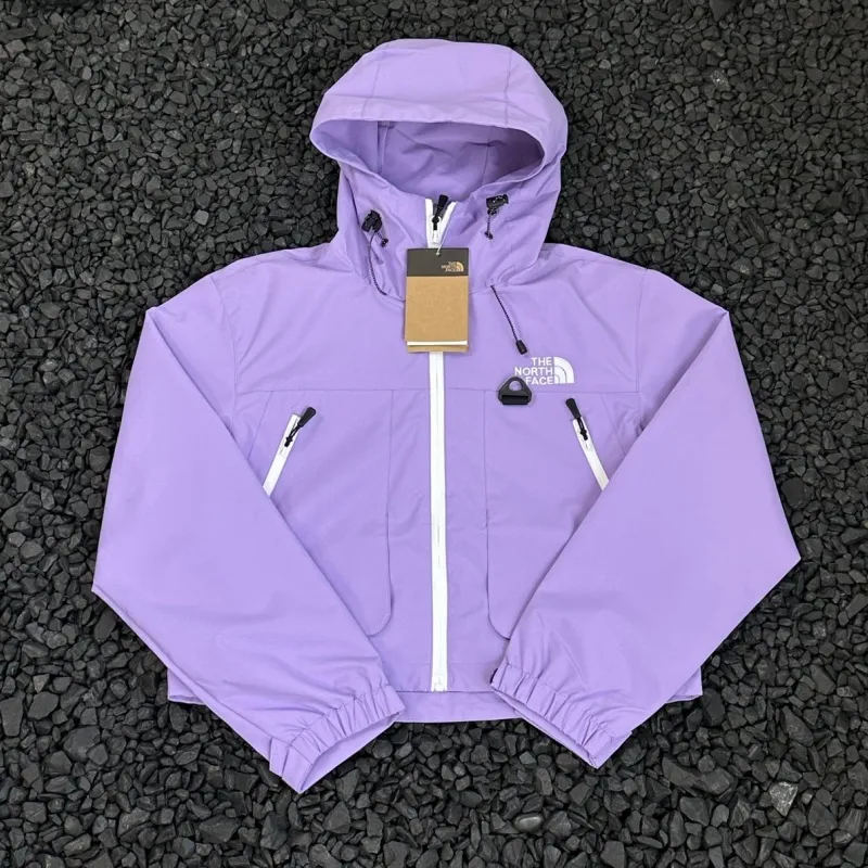 The North Face ザ・ノース・フェイス ショート丈レディースジャケット 春秋 防風 レインコート レディース アウトドアジャケット