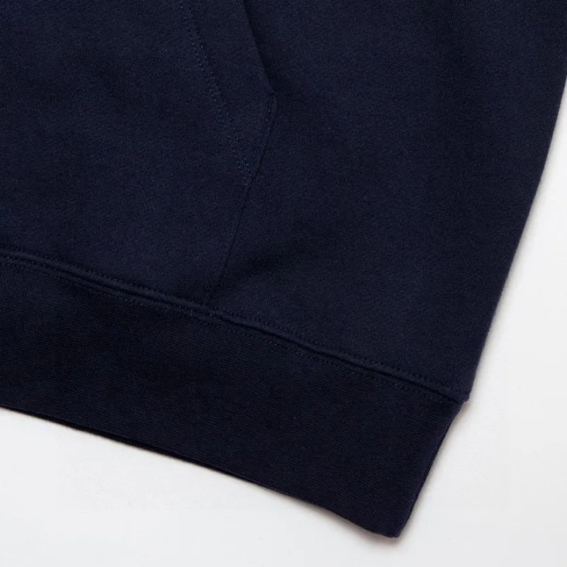 The North Face ザ・ノース・フェイスの手描きの日の出、黄金の山、海の波のプリントが施されたカップル向けフード付きスウェットシャツ