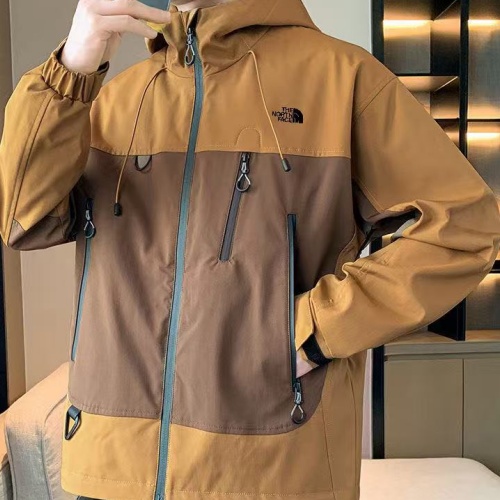 The North Face 秋の新しいスタイルのツートンカップルスタイルのアウトドアジャケットジャケット4色