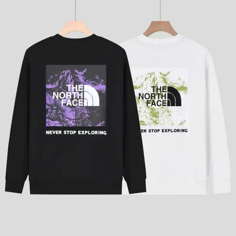 The North Face ザ・ノース・フェイスの無地クルーネックスウェットシャツ秋冬新作ベーシックオールマッチ