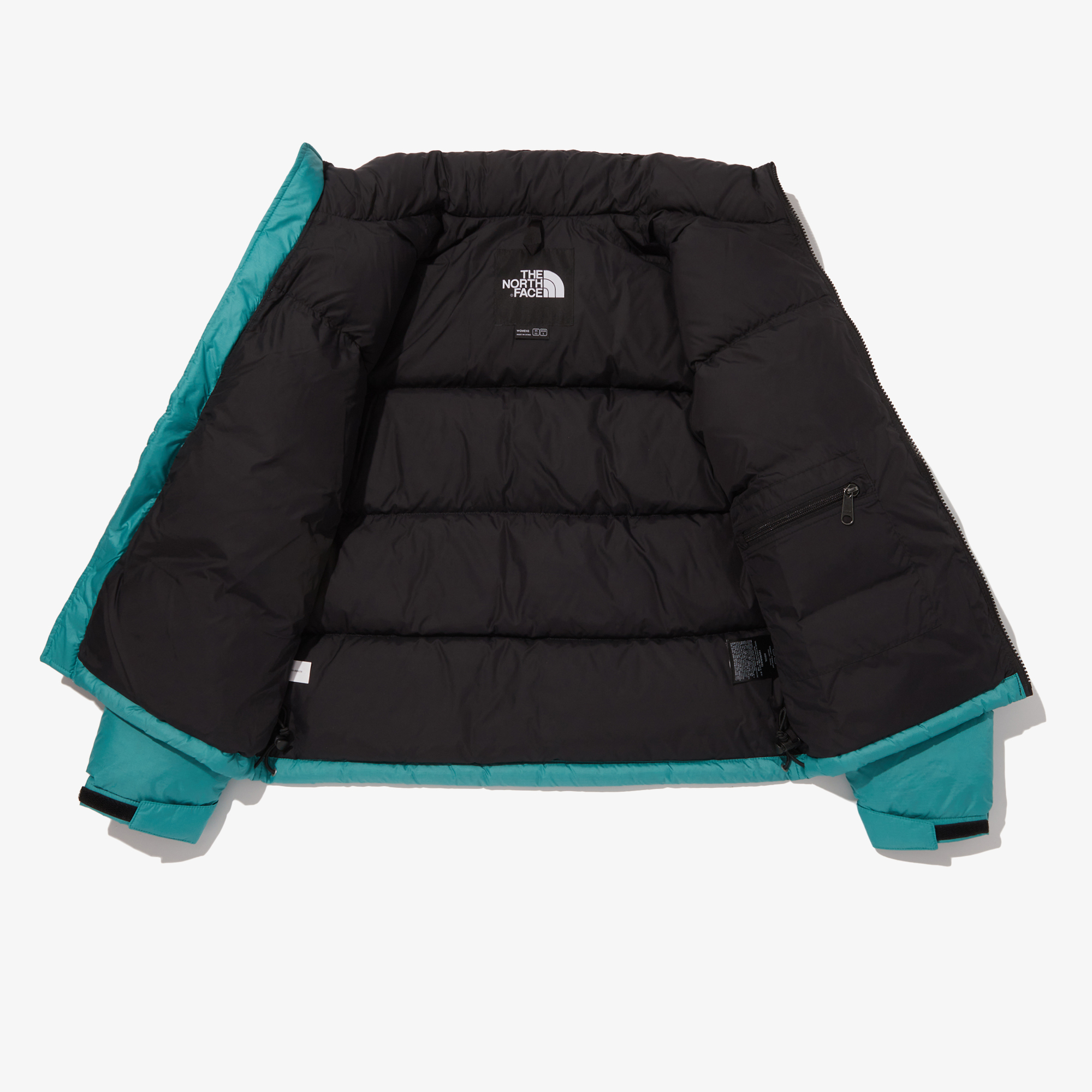 [ザ・ノース・フェイス] W 1996 ヴィンテージ ヌジ ジャケット - ターコイズ