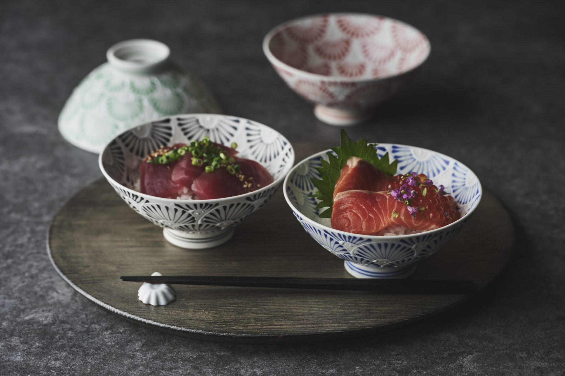 扇（sen）平茶碗