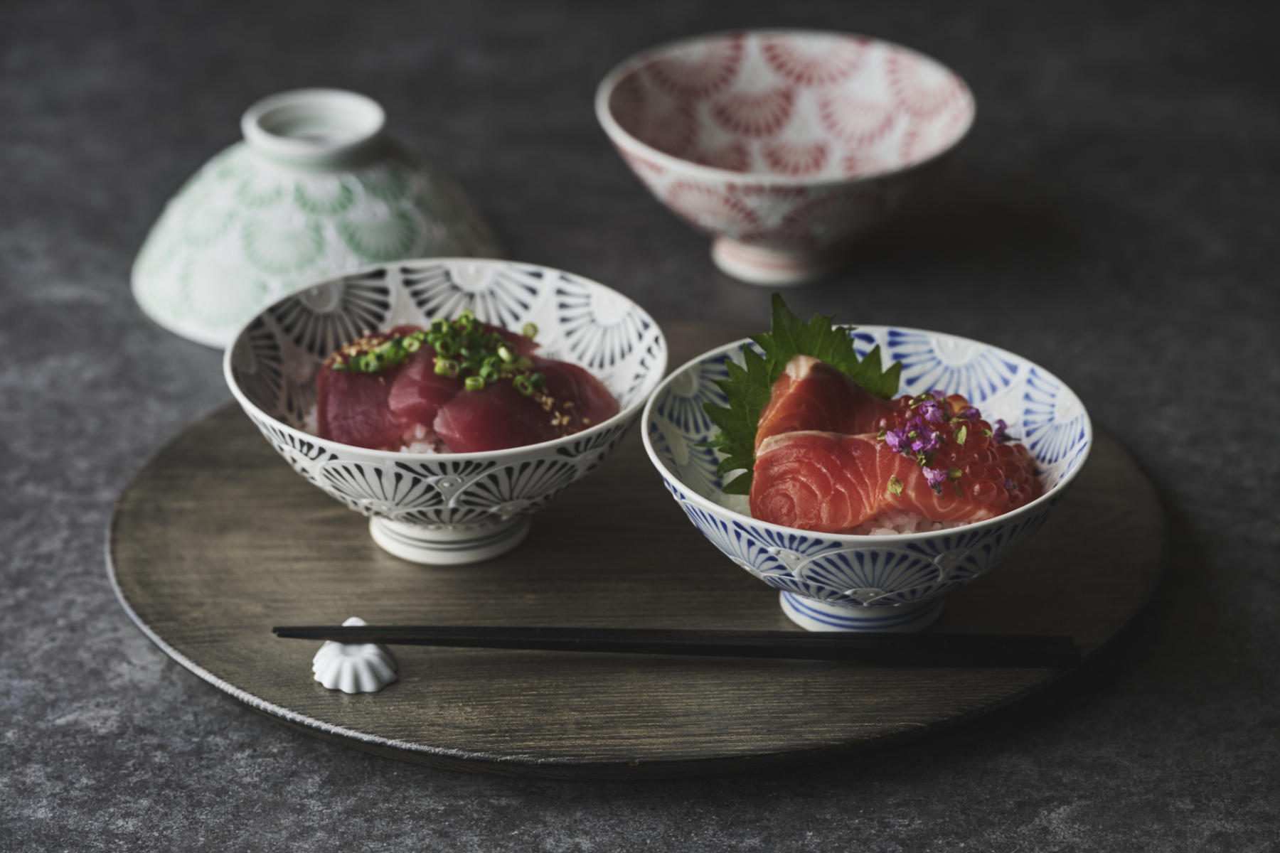 扇（sen）平茶碗