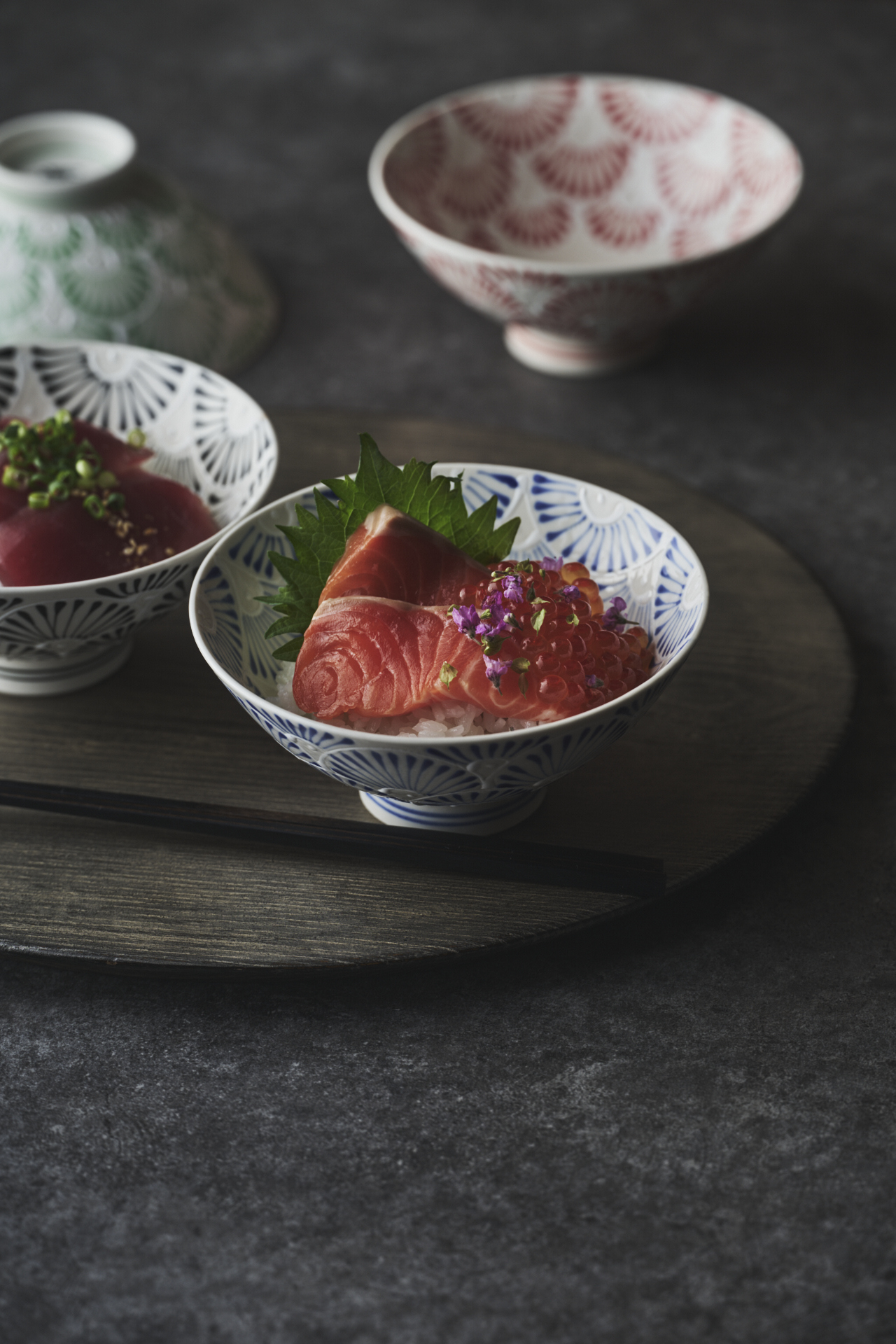 扇（sen）平茶碗