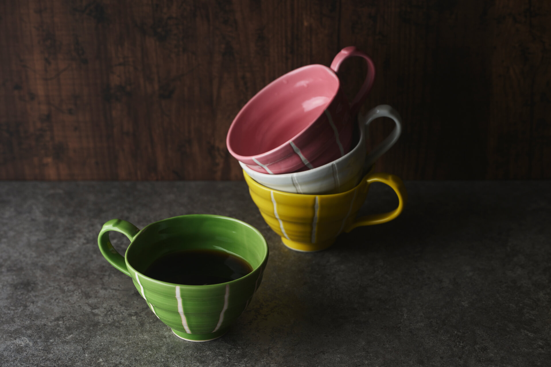 ビューティフルカラー　スープカップ