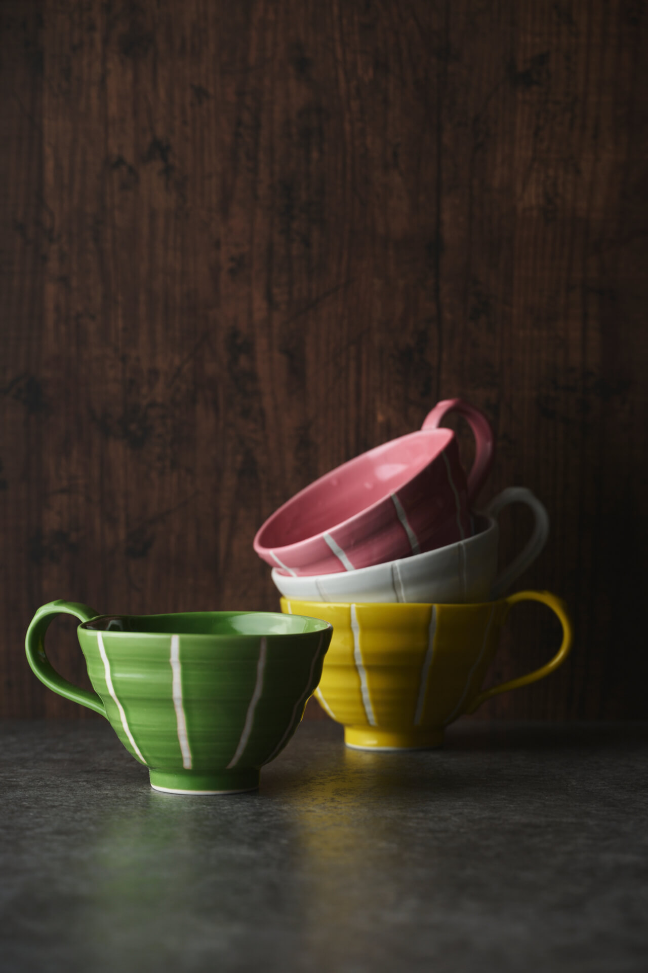 ビューティフルカラー　スープカップ