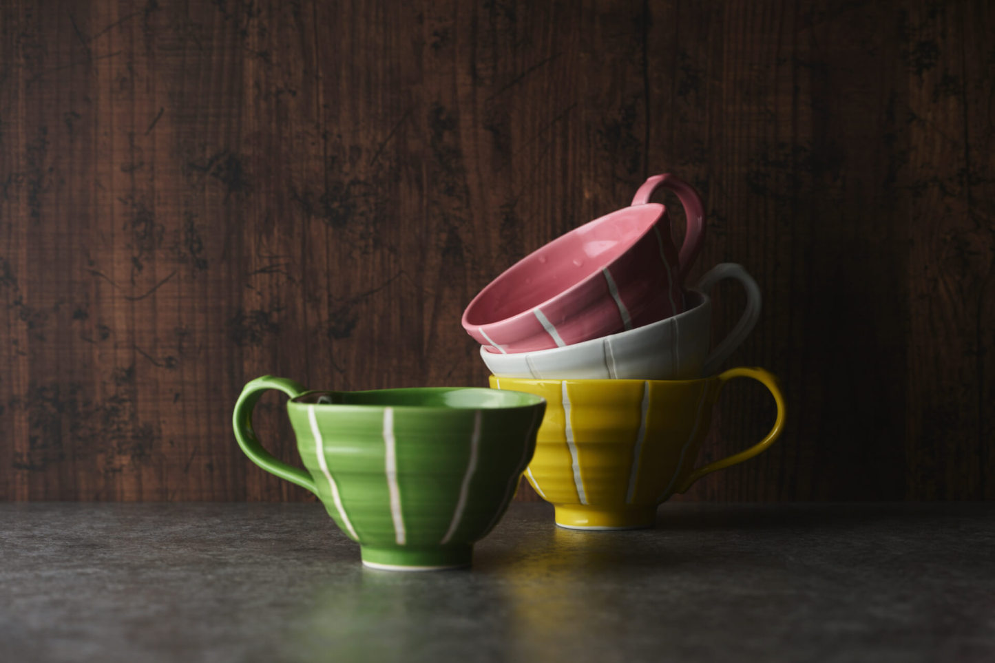 ビューティフルカラー　スープカップ