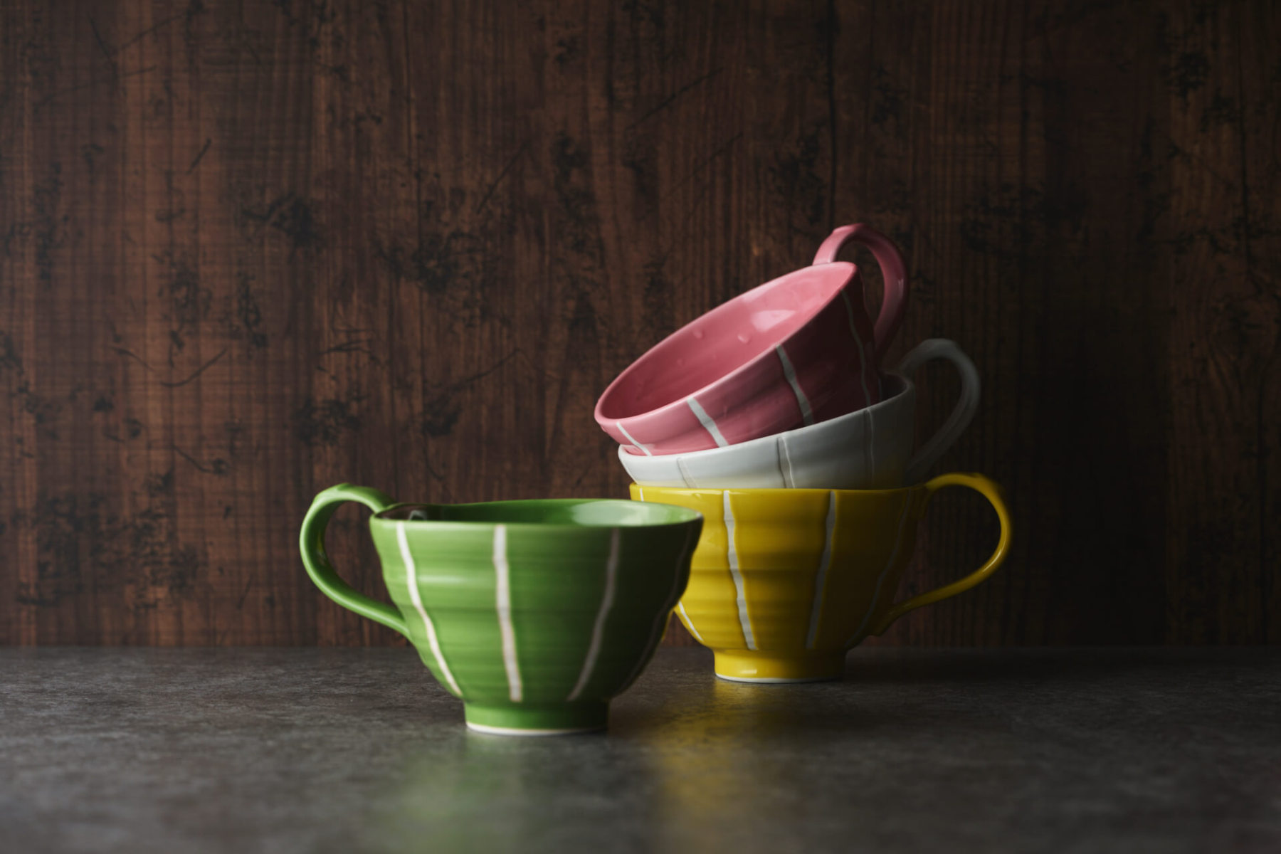 ビューティフルカラー　スープカップ