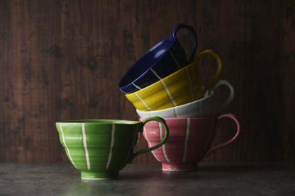 ビューティフルカラー　スープカップ