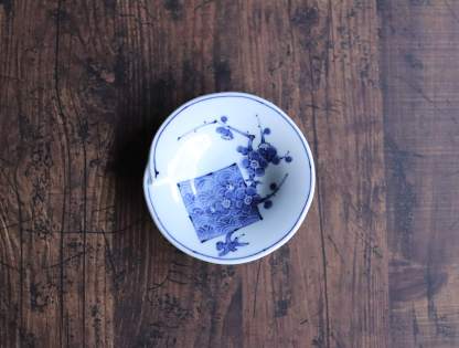 染付絵変わり小皿、小付