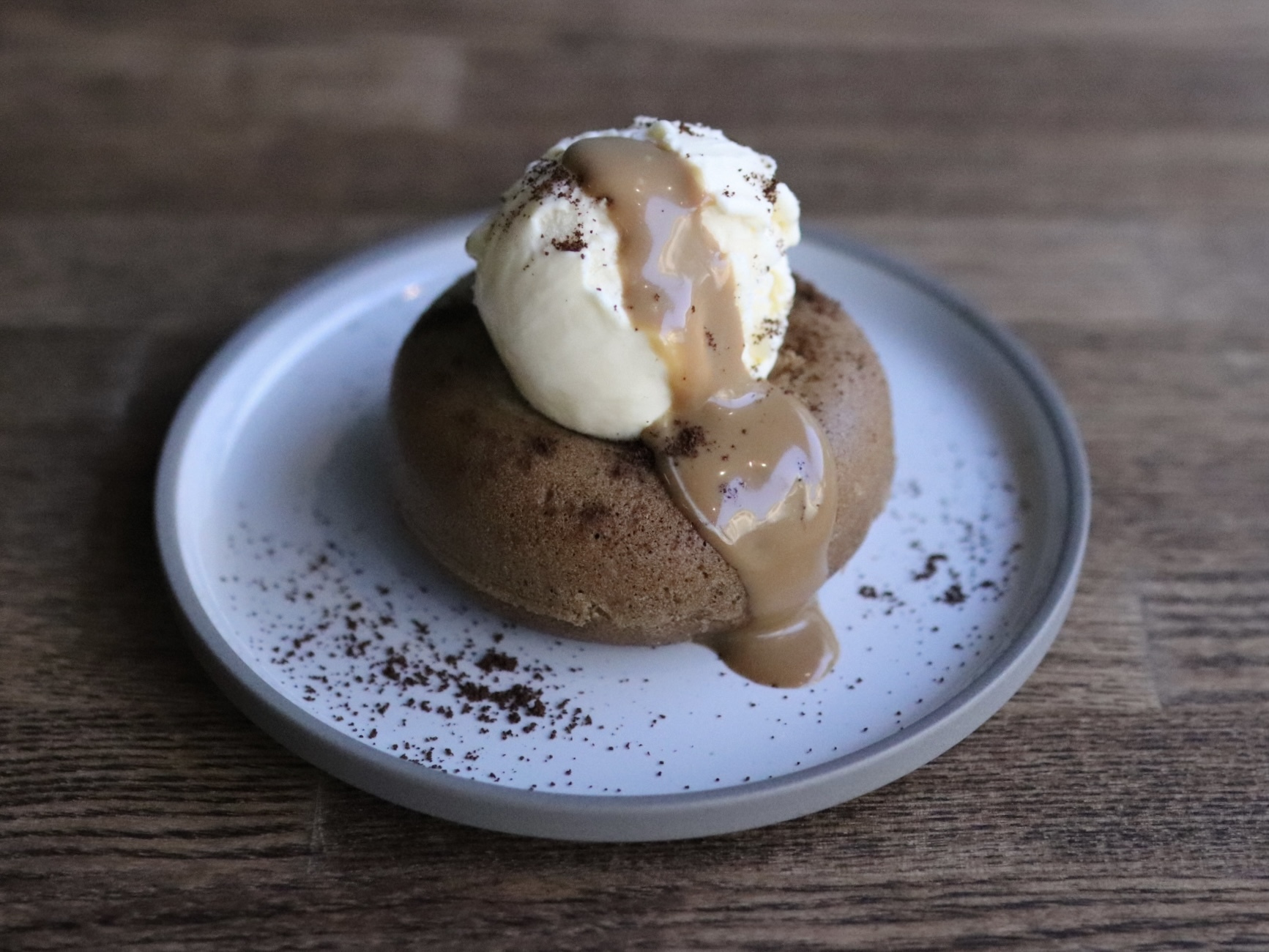 Hasami Porcelain Plate 145mm  gray/ash white