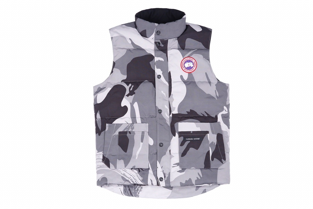 カナダグラス冬のダウンジャケットベスト