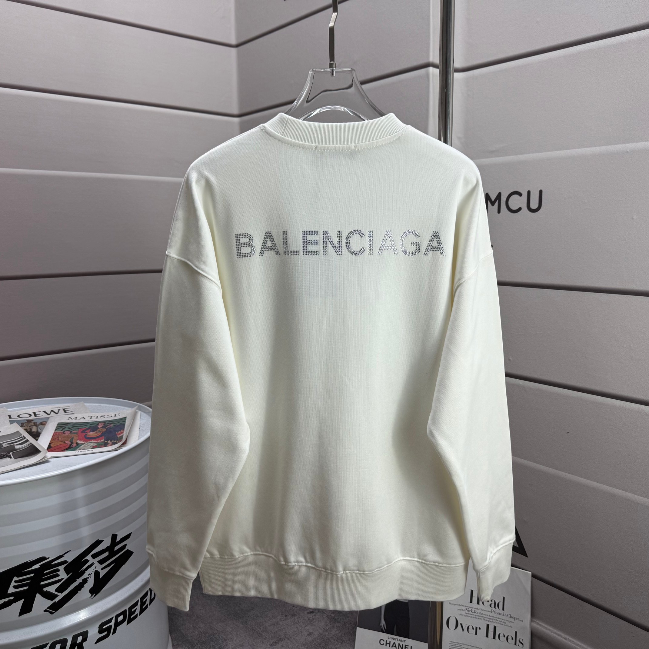 [ Balenciaga ] バレンシアガ 冬のラウンドネックのパーカー