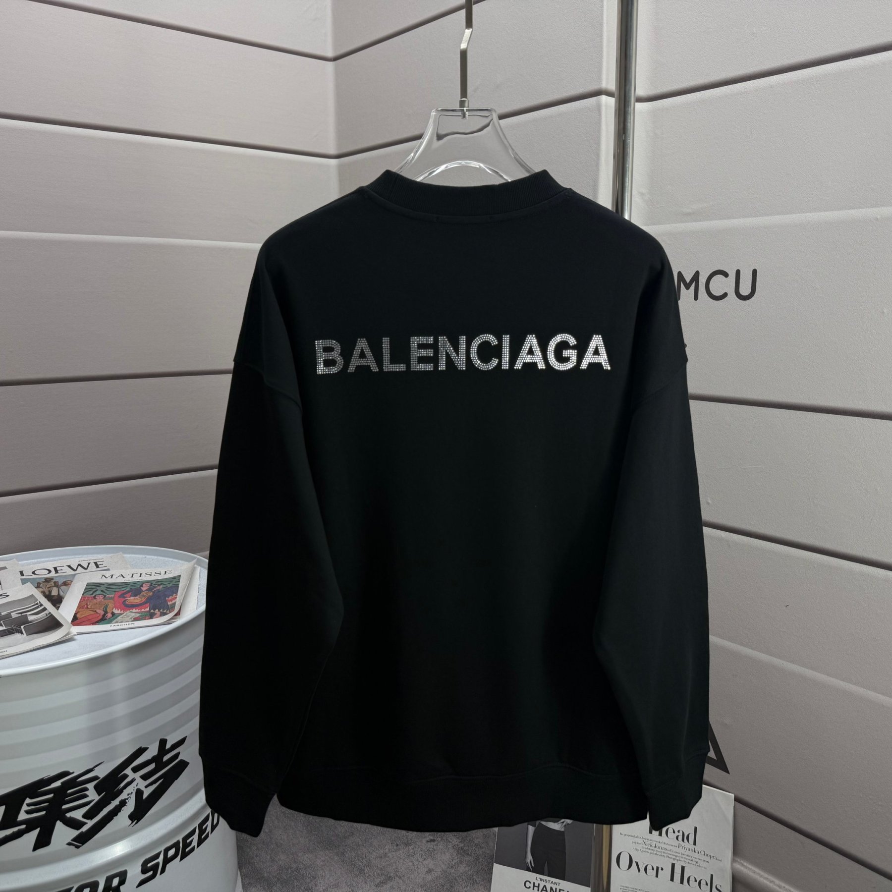 [ Balenciaga ] バレンシアガ 冬のラウンドネックのパーカー