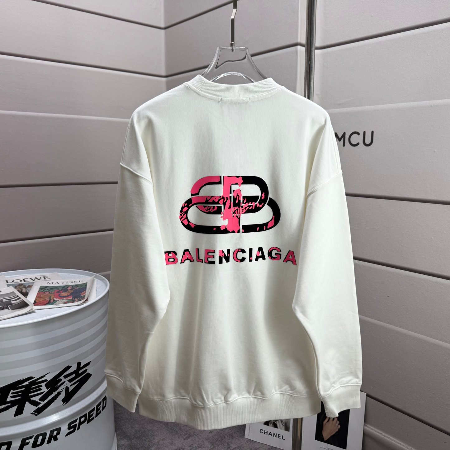 [ Balenciaga ] バレンシアガ 冬のラウンドネックのパーカー