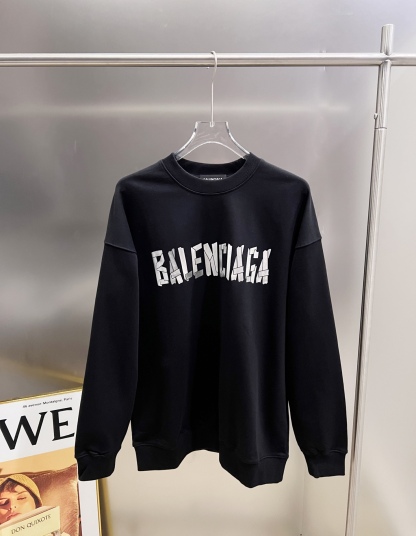 [ Balenciaga ] バレンシアガ 冬のラウンドネックのパーカー
