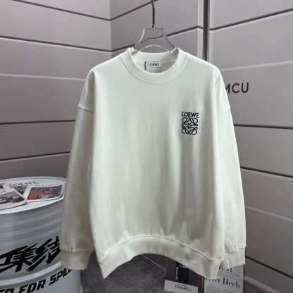 [ LOEWE ] ロエベ 冬の丸首パーカーおしゃれトップス