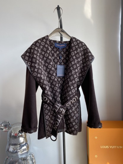 [ Louis Vuitton ] ルイ・ヴィトン  リバーシブルコートウールレディーストップス