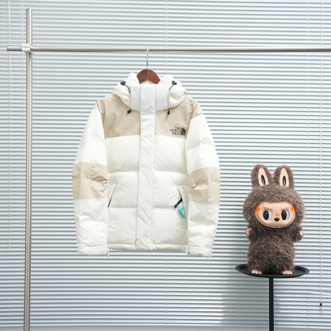 ザ・ノース・フェース ピーク ポーラー GTX フード付きクロップドダウンジャケット