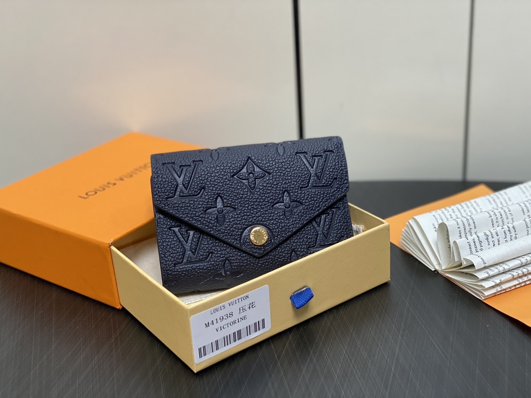 ルイ・ヴィトン「Louis Vuitton」レザーポケットウォレット