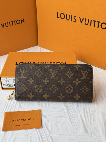 ルイ・ヴィトン「Louis Vuitton」レザーポケットウォレット