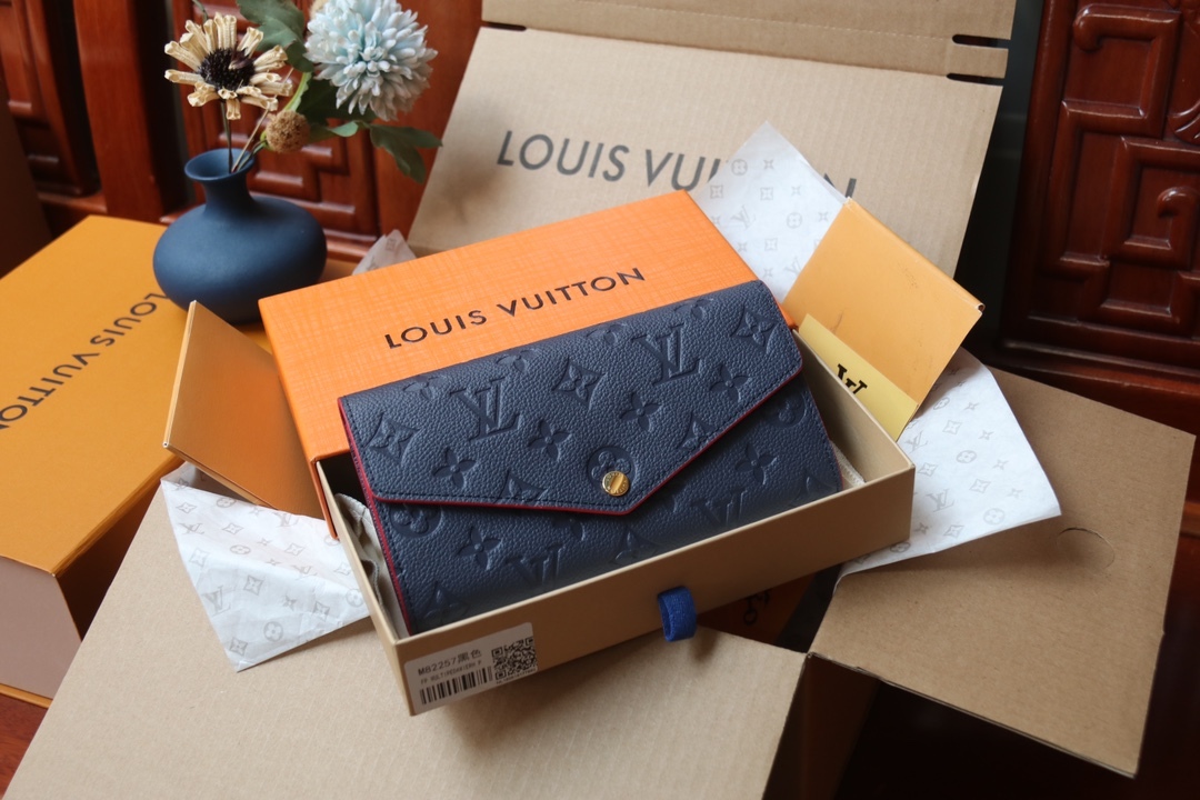 ルイ・ヴィトン「Louis Vuitton」レザーポケットウォレット